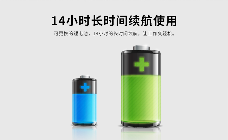 1452g二维条码扫描枪电池续航功夫长