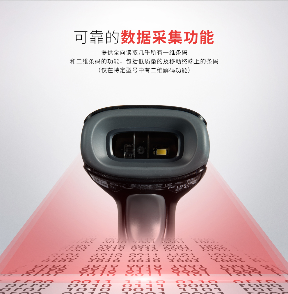 1450g条码扫描枪拥有靠得住的数据采集职能