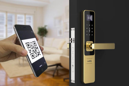 二维码扫描模组使用于智能家居门禁系统