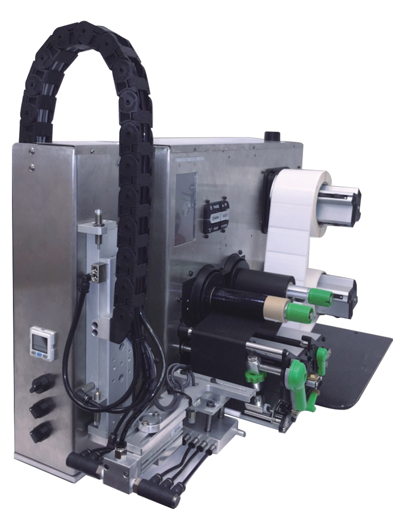 全自动幼型不干胶平面贴标机