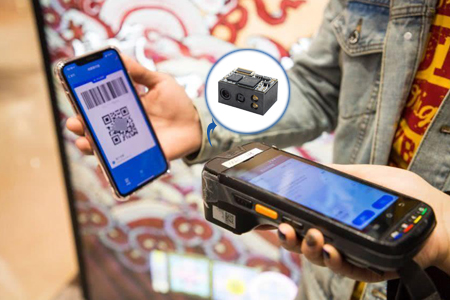 工业平板POS嵌入EM3296二维扫描？楣婊